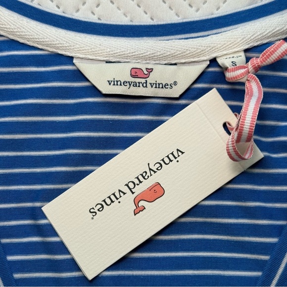 Vineyard Vines V-Neck Striped Maxi Dress Size S - Picture 4 of 12